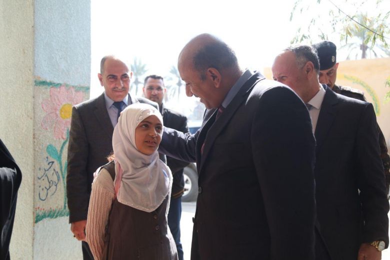 محافظ كربلاء: نسعى لخلق بيئة مدرسية متطوّرة وإنشاء مدارس جديدة في المحافظة