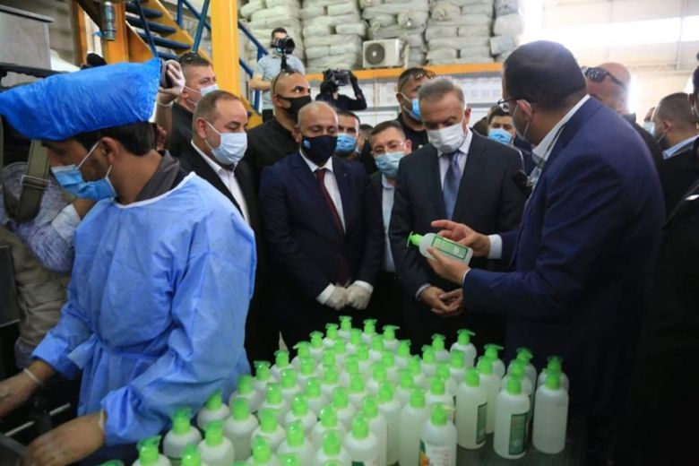 ضمن دعم مشاريع القطاع الخاص في كربلاء، الكاظمي والخطابي يزوران مصنع الجود ومعمل الواحة