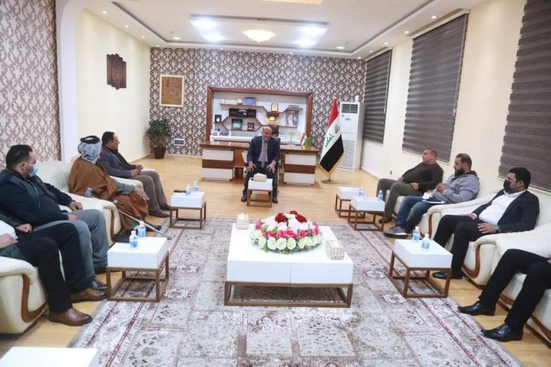 محافظ كربلاء المقدسة يلتقي عددا من المواطنين من اهالي المحافظة للوقوف على احتياجاتهم