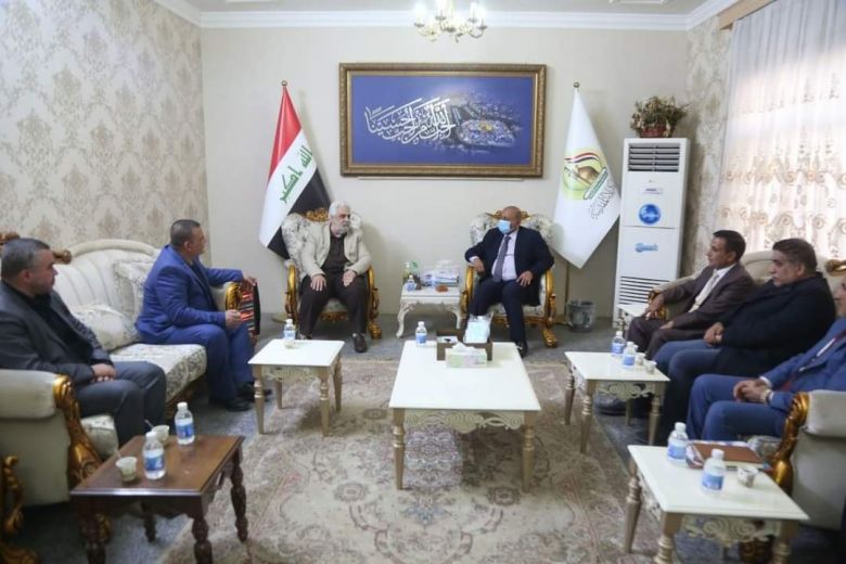 محافظ كربلاء المقدسة يلتقي مدير عام الشركة العامة للصناعات الانشائية