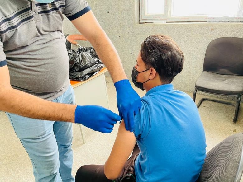 صحة كربلاء تستحدث منفذا تلقيحيا  لأصحاب المحال وعمالها باللقاح المُضاد لكُورونا