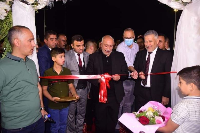 بالصور/محافظ كربلاء المقدسة يفتتح اعادة تأهيل شارع حيوي في المحافظة