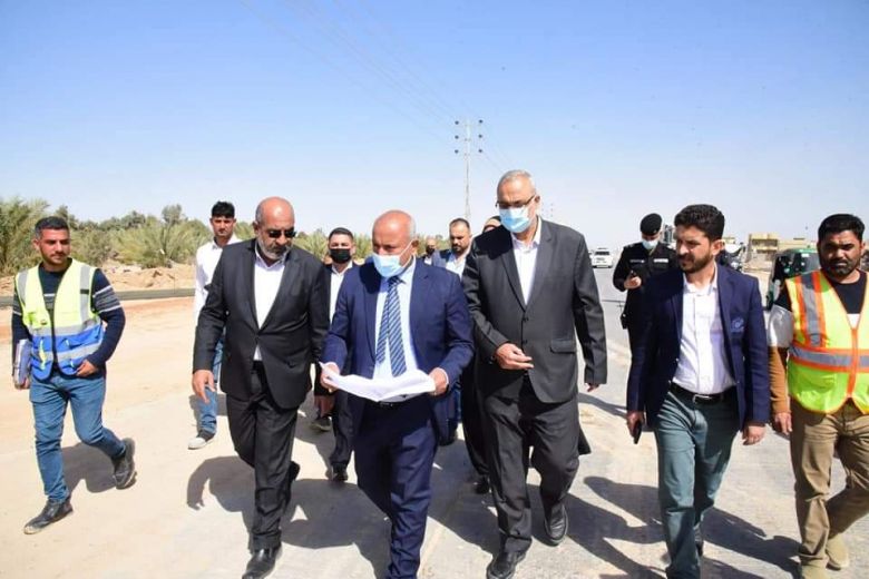 لأهميته الكبيرة لكربلاءالمقدسة.. الخطابي يطلع ميدانيا على مشروع الرابط الجنوبي