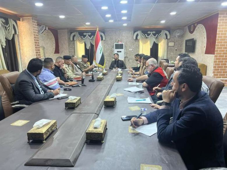 ضمن استعداداتها لزيارة الأربعين ..الهندية تدعو دوائرها الى التعاون وتوفر مسارات آمنة وتستحدث مستشفى متنقلة