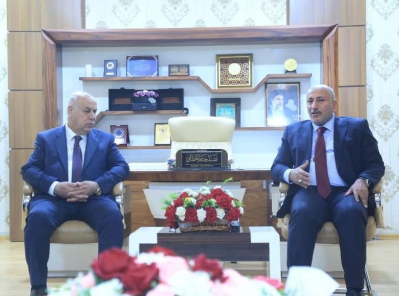 الخطابي يستقبل وزير الثقافة ويؤكّد على مكانة كربلاء السياحية في العالم