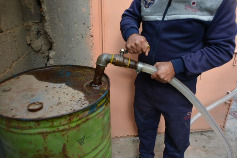 المنتجات النفطية تجهز المواطنين من مادة النفط الابيض في كربلاء