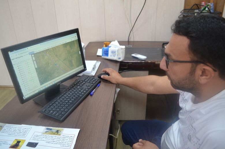 المنتجات النفطية/ فرع كربلاء تطبق نظام GPRS