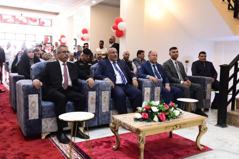 محافظ كربلاء يفتتح مشاريع خدمية في قضاء الهندية