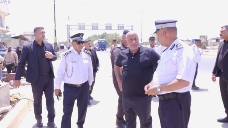 محافظ كربلاء يجري جولة تفقدية لأهم المشاريع و عمل الدوائر في قضاء الهندية