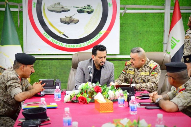 في اجتماع امني موسع.. الميالي يناقش الخطط الامنية والتنظيمية الخاصة بزيارة الاربعين