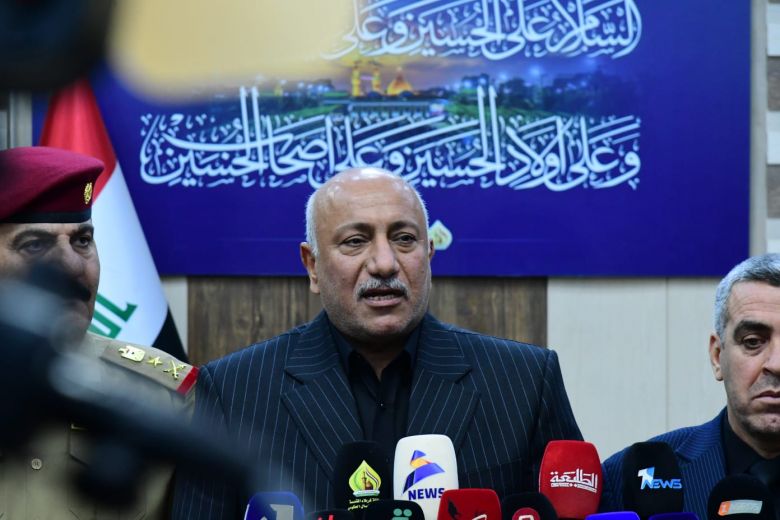 محافظ كربلاء يؤكد وضع خطط امنية مرنة خاصة بزيارة الاربعين دون قطوعات تذكر