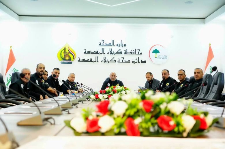 محافظ كربلاء يؤكد دعمه للجهود الطبية خلال زيارة الأربعين