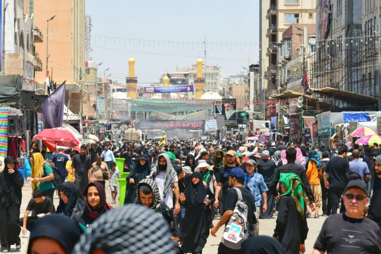كربلاء الان..خطوات تروي حكاية العشق الابدي