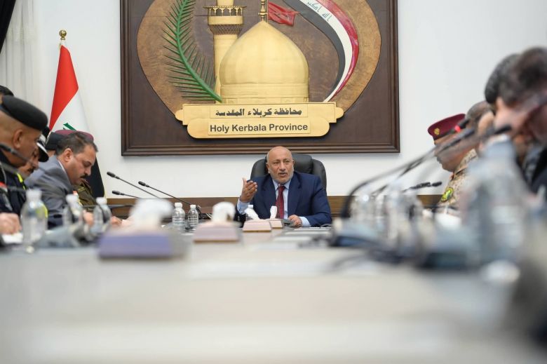 الخطابي يترأس اجتماعاً للقيادات الأمنية ويؤكد الحفاظ على قدسية كربلاء