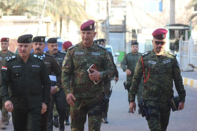 الوحدة التكتيكية الخاصة تشارك في تأمين زيارة الامام الكاظم (ع)