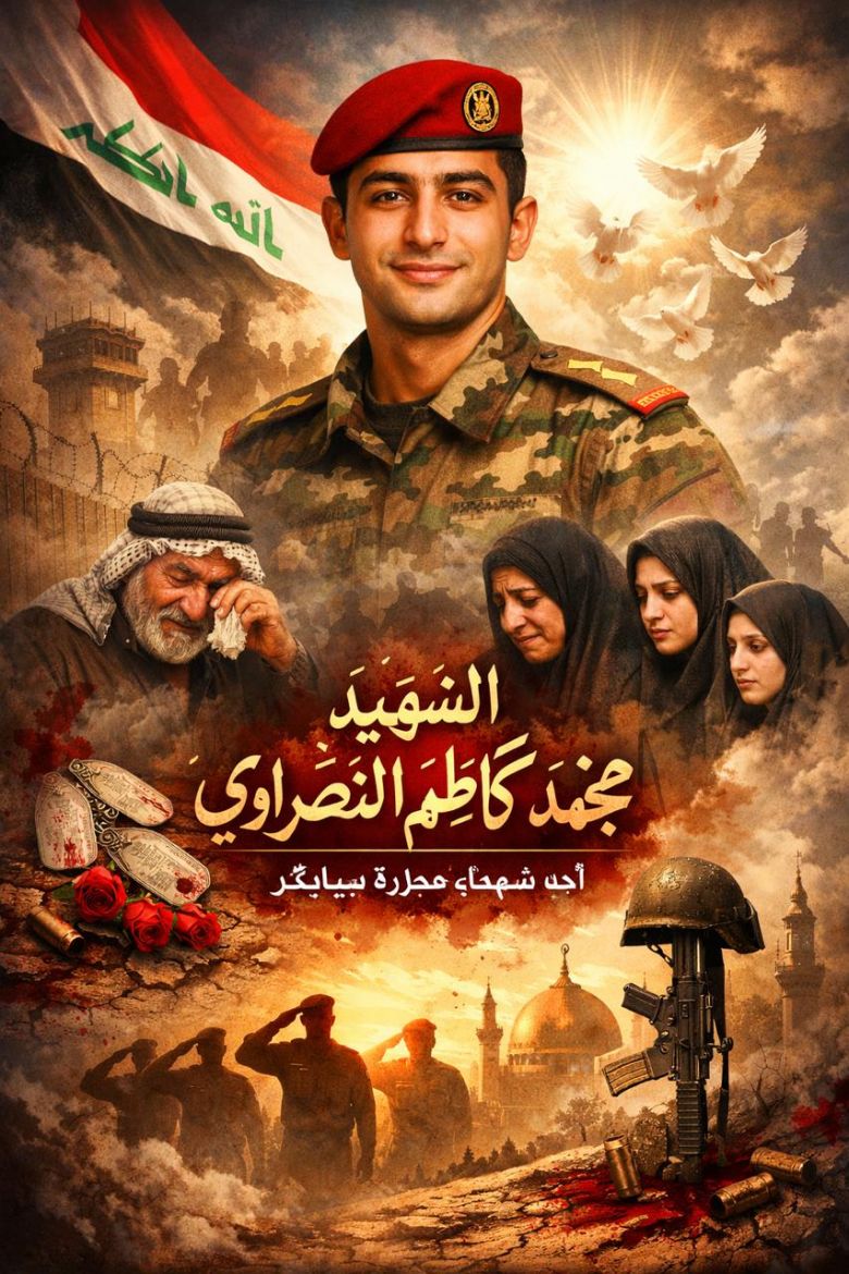 برعاية أبويه من حكومة كربلاء المقدسة  عائلة شهيد تستلم قطعة أرض ضمن التوزيع الجديد