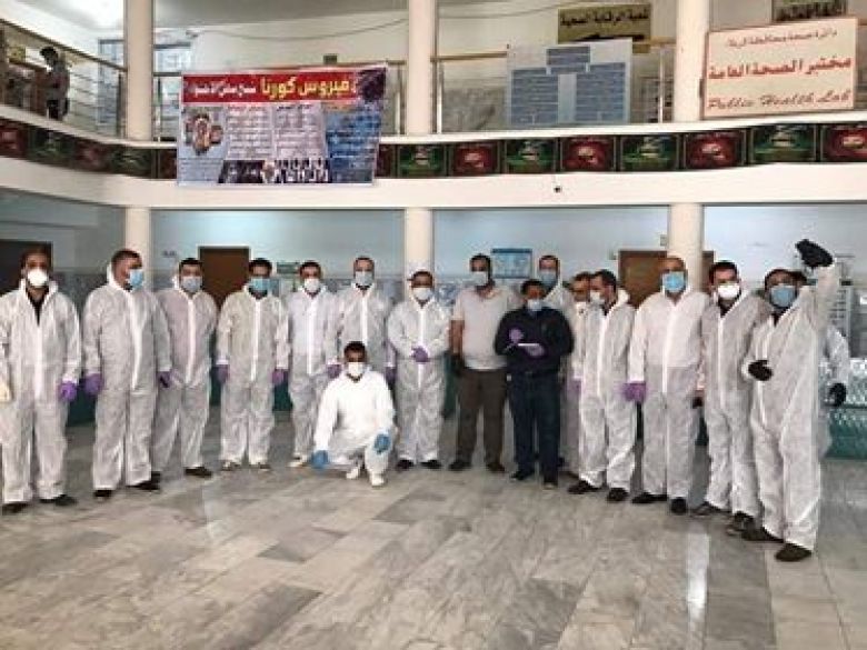 صحة كربلاء تنفذ مسح ميداني للمناطق التي ظهرت بها إصابات لفيروس كُورونا