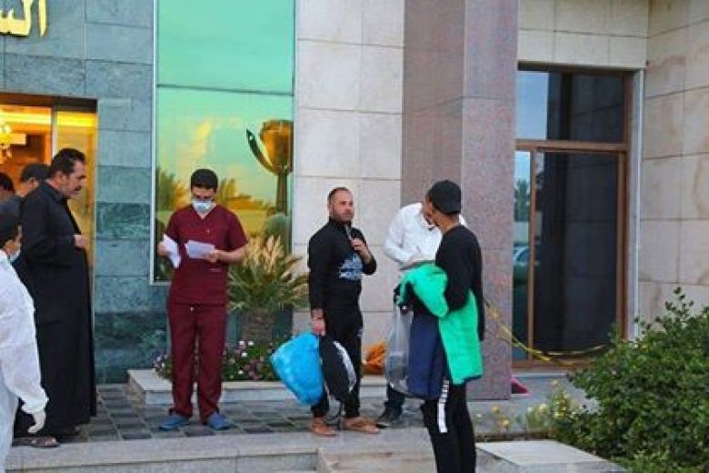 كربلاء تشهد مغادرة الوجبة الأولى للوافدين بعد انتهاء فترة (الاستضافة الصحية) .