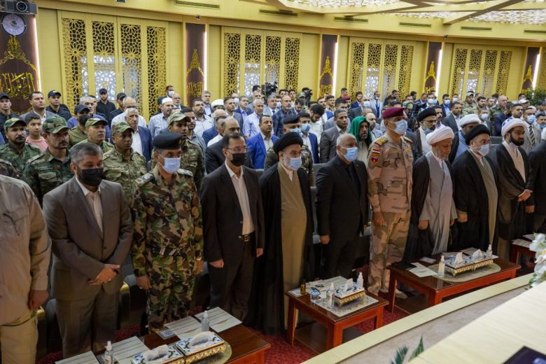 محافظ كربلاء المقدسة يحضر مؤتمر فتوى الدفاع الكفائي في نسخته الخامسة