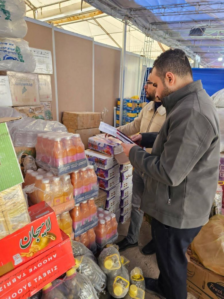 الرقابة الصحية في كربلاء تتلف أكثر من 10 أطنان مواد غذائية فاسدة