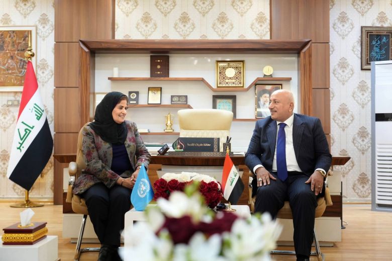 محافظ كربلاء يناقش مع منظمة الصحة العالمية في العراق برامج دعم وتطوير الخدمات الصحية