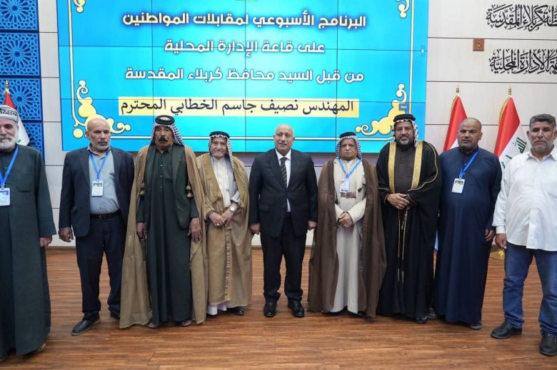 محافظ كربلاء المقدسة يلتقي المواطنين ويؤكد تسريع إنجاز معاملاتهم