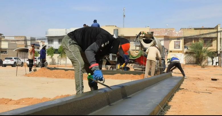 بلدية كربلاء تقترب من إنجاز مشروع تأهيل شوارع حي الصمود بنسبة 77%