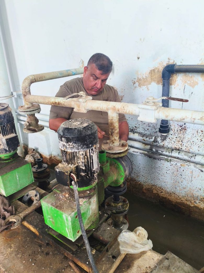 مشروع ماء مدينة الامام الحسين(ع) يشهد قفزة نوعية في اعمال التأهيل والتحديث