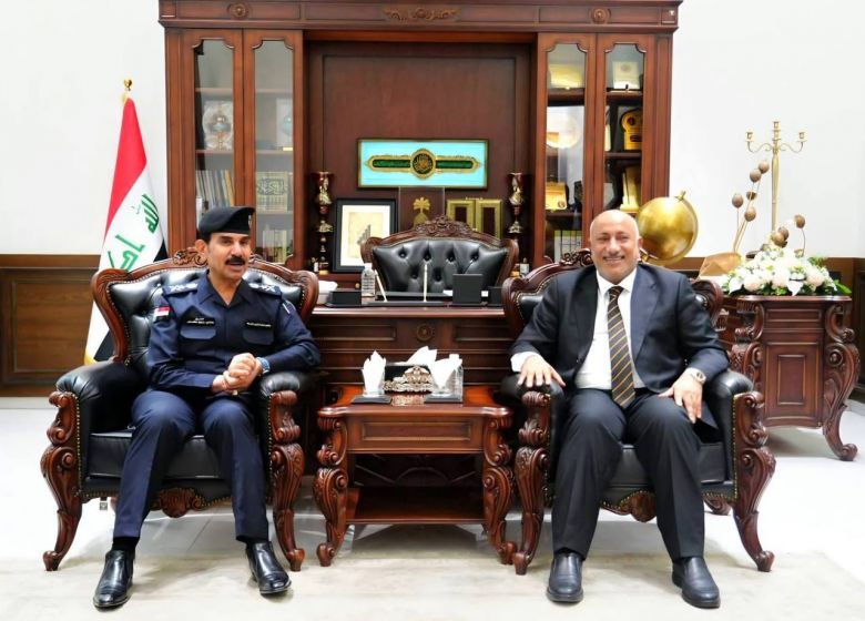 محافظ كربلاء ووكيل وزير الداخلية يناقشان دعم الأجهزة الأمنية والاستعدادات للزيارات المليونية